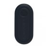 Dual Vibrating Remote Rotating Beads Silicone Prostate Stimulator with Cock and Ball Ring - Black